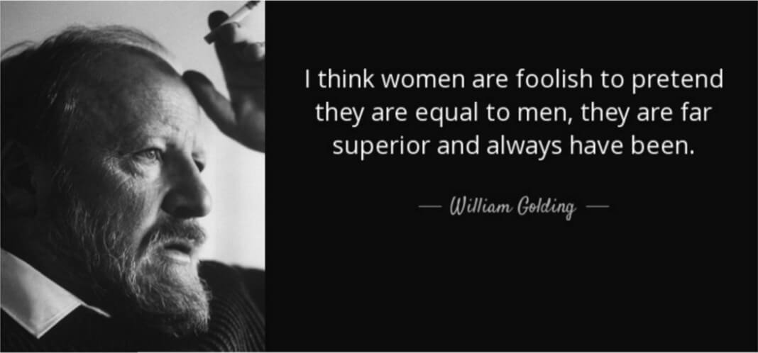 William Golding quotes（圖片來源：網路）