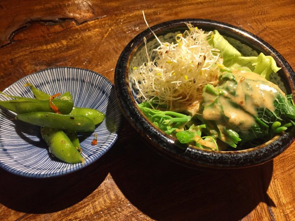 套餐附贈的小菜