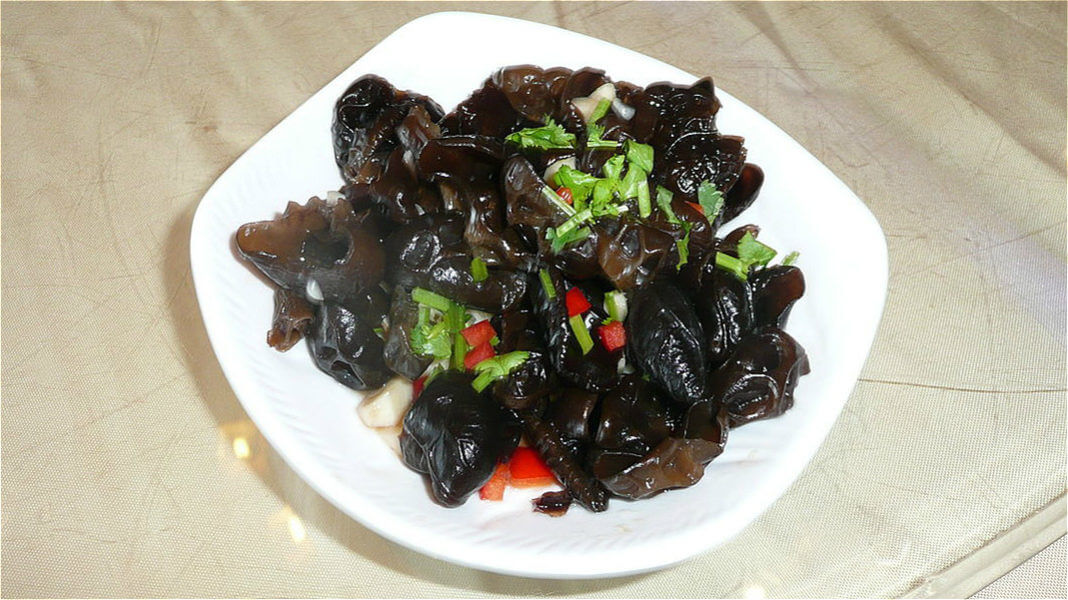 黑木耳長時間浸泡會產生毒素？（圖片來源：https://zh.wikipedia.org/wiki/File:Cuisine_of_China_0013.JPG）